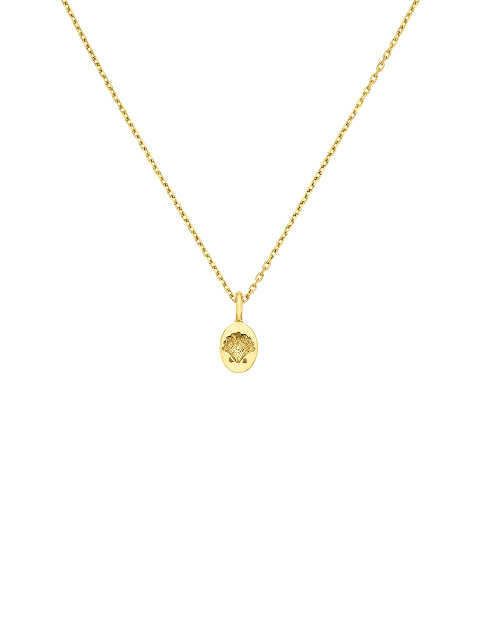 Secret society of shell lovers necklace gold